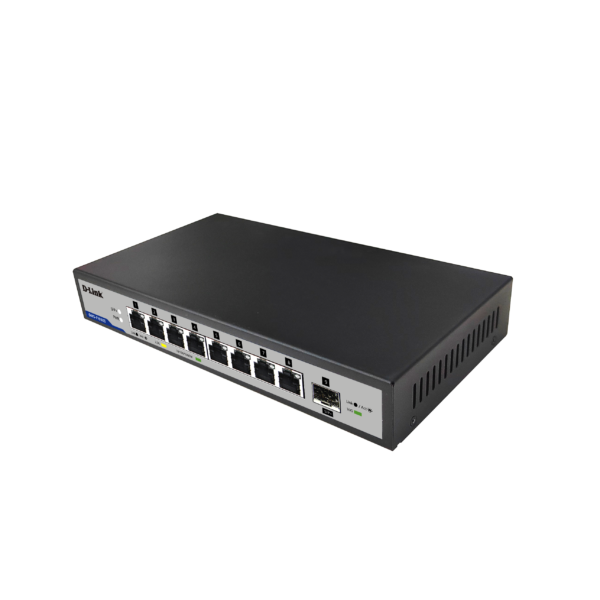 2.5G Unmanaged Ethernet Switch with 8 x 2.5G Base-T Ports and 1 x 10G SFP  Uplink Port, Compatible with 100/1000/2500Mbps, Fanlesss Design, Plug 